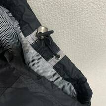 【USED】Champion チャンピオン　ナイロンパンツ　シャカパン メンズMサイズ　黒　ジム　トレーニングウェア　練習着　作業着_画像9