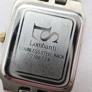 【W125-112】動作品 電池交換済 Lombardi ロンバルディ 腕時計 レディース【送料全国一律185円】の画像9