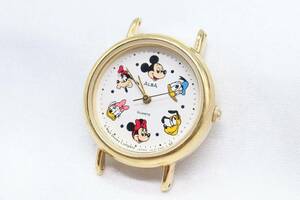 【W125-124】動作品 電池交換済 SEIKO ALBA DISNEY セイコー アルバ ディズニー 腕時計 フェイスのみ V515-6420 レディース