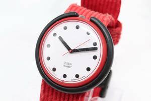 【W126-3】動作品 電池交換済 POP Swatch ポップ スウォッチ ゴムバンド AG1988 腕時計 メンズ【送料全国一律185円】