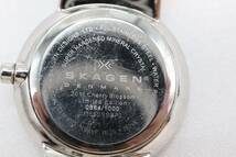 【W126-114】★やや難あり★動作品 電池交換済 SKAGEN スカーゲン 2011 Cherry Blossom Limited Edition 腕時計 レディース_画像10