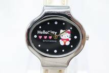【W126-125】動作品 電池交換済 Hello Kitty ハローキティ 腕時計 レディース【送料全国一律185円】_画像3