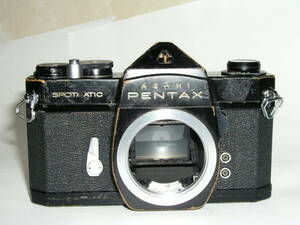 5884●● PENTAX SP ブラックペイント ボディ、プリズム良 ●20