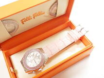 Folli Follieフォリフォリ レディース腕時計 WF1A035SVS-PI #938_画像10