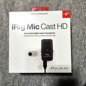 未開封 IK iRig Mic Cast HD モバイル用高品質マイク スマホ 60s23-4743-2