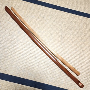 木刀 素振り 約1160mm1ｋg 樫　約1020mm530g 140s24-0459