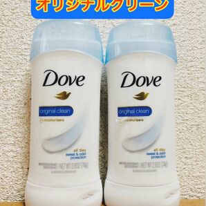 【74gx2本】ダヴ　制汗剤　オリジナルクリーン香り　デオドラント　スティック