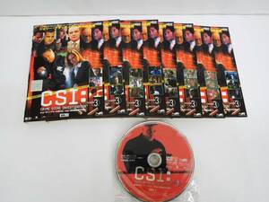 K-2866 CSI:科学捜査班 シーズン3 全8巻（ケースなし) DVD レンタル版 〈日本語吹替有〉