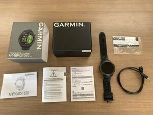 激安！中古品　GARMIN APPROACH S70 GPSゴルフスマートウォッチ ガーミン 47mm