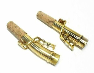 Soprano Saxophone Neck Set 2 Sets, новое, быстрое решение!