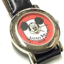 【レトロ&レア！中古品、電池交換済み】ディズニー ミッキーマウスクラブ 腕時計 キャラクターウォッチ ビンテージ_画像3