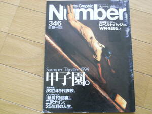 Number346 甲子園1994夏/1994年