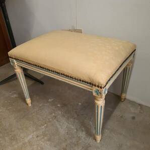  ★フランス アンティーク 木製 ベンチ 装飾 チェア 椅子  ★ の画像2