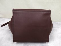 ●超美品●CELINE セリーヌ●ビッグバッグ●スモール●2ハンドル●カーフ レザー 本革●ショルダー ハンド バッグ●バーガンディ●Js44405_画像6