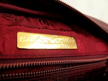 ●超美品●Cartier カルティエ●マスト●ロゴ型押し●カーフ レザー 本革●ショルダー バッグ●ボルドー●ゴールド金具●斜め掛け●Js44384_画像9