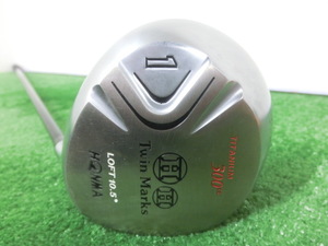 ♪HONMA ホンマ Twin Marks 300cc 1W ドライバー 10.5° /純正 シャフト DORIC TITANIUM FLEX-R G7299♪