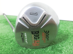 ♪HONMA ホンマ BIG-LB 300cc NEW 1W ドライバー 11.5° /純正 シャフト DORIC TITANIUM FEATHER WEIGHT FLEX-L レディース G7313♪