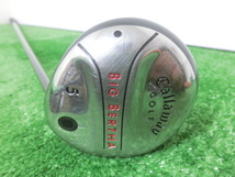 ♪Callaway キャロウェイ BIG BERTHA 5W フェアウェイウッド ?°/純正 シャフト JV 60 B.SERIES FLEX-R G5917♪_画像1