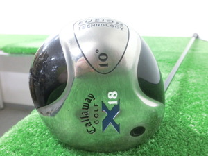 ♪ Callaway Callaway x18 1W драйвер 10 ° /подлинный вал jv x series 60 Flex-Sr Lefty G5883 ♪