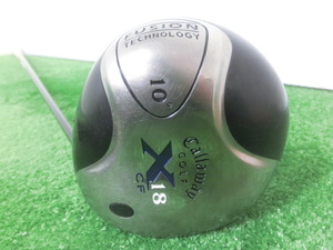 ♪Callaway キャロウェイ X18 CF 1W ドライバー 10° / シャフト Gr FLEX-S G7369♪