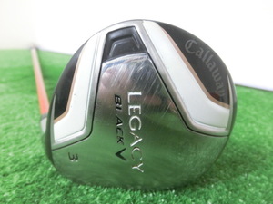 ♪Callaway キャロウェイ LEGACY BLACK 3W フェアウェイウッド ?°/ シャフト Tour AD DJ-6 FLEX-S G7441♪