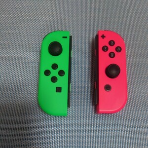 ニンテンドー スイッチ Nintendo Switch ジョイコン Joy-Con ネオングリーンＲ ネオンピンクＬ