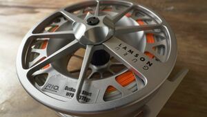 Lamson guru G4 フライリール Rioの新品フライライン付き！