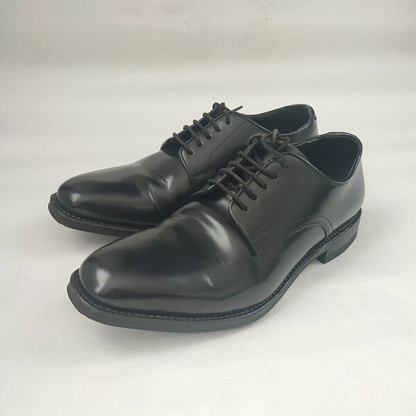 リーガル プレーントゥ 24.5 ビジネス 革靴 レザー ブラック 黒 b14