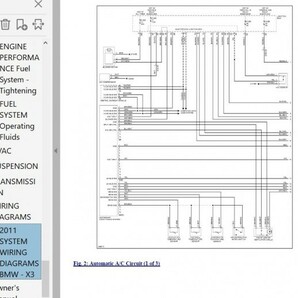 BMW X3 F25 整備書 修理書 リペアマニュアル ボディー修理 配線図 ワークショップマニュアルの画像9