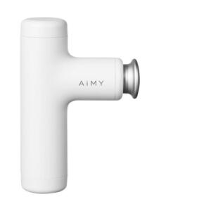 送料無料 ★ 未開封品 エイミー コンパクトビューティーガン ホワイト AiMY AIM-FN071 ハンディーガン 筋膜リリースガン 軽量 コンパクト