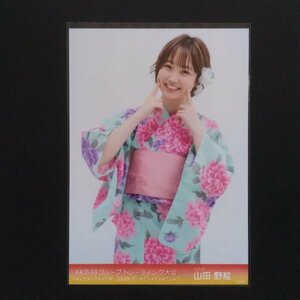 NGT48 生写真 AKB48 トレーディング大会 2019.7 山田野絵 浴衣