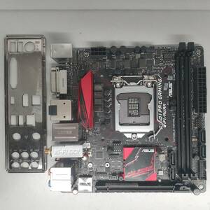 ASUS　B150I PRO GAMING LGA1151 miniITX Windows10 Home認証　中古 動作品