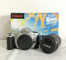CANON　EOS　REBEL 2000　フイルムカメラ　Canon ZOOM LENS EF 28-80mm 1:3.5-5.6Ⅱ レンズ付き_画像1