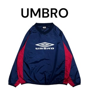 UMBRO　ビッグプリント　ナイロンプルオーバーパンツセットアップ　アンブロ