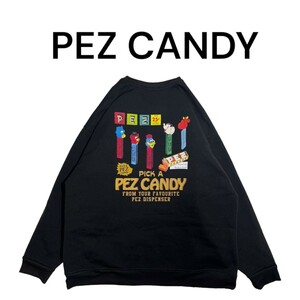 PEZ CANDY　ビッグプリントスウェットトレーナー　ペッツ