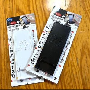 タブレットスタンド ミッキーマウス 2個セット 12段階調整