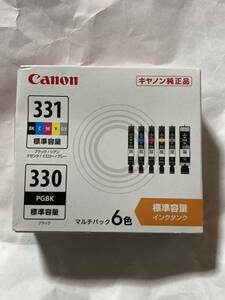 純正 キヤノン Canon 純正インク BCI-331 + BCI-330 6色パック 標準容量 純正マルチパック TS8530用 インクカートリッジ 未開封