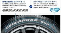 【送料無料】 2020年製 ヨコハマ GEOLANDAR SUV G055 ジオランダー 175/80R16 91S 新品 タイヤ単品 4本価格 夏タイヤ サマー_画像2