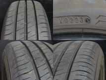 中古 4本 夏タイヤ 205/65R15 23年製 グッドイヤー E-Grip EG02 低燃費 ECOタイヤ 国産 サマー 単品 残溝約9分山 良品 クラウン 白河_画像3