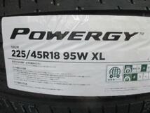 クラウン プリウスα レガシィ 夏タイヤ 単品 4本 ピレリ POWERGY パワジー 225/45R18 95W XL 新品 未使用 サマータイヤ 足利_画像2