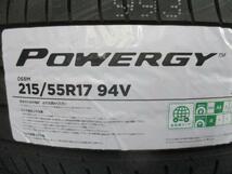 ヴェゼル オデッセイ エスティマ 夏タイヤ 単品 4本 ピレリ POWERGY パワジー 215/55R17 94V 新品 未使用 サマータイヤ 足利_画像2