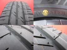 共豊 SHALLEN XF-55 17x7J+38 5H-114.3 中古4本＆YH BluEarthFE AE30D 195/60R17 23年製造 新車外し4本セット 60系 プリウス 等に 鴻巣_画像6