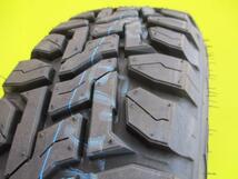 新品ゴツゴツセット 155/65R14 オープンカントリー RT 2023年製 TREAD VENES SUV M7 4.5J 14 4/100 +45 ブラックポリッシュ_画像5