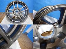 中古ホイール4枚 RAYS UNITED ARROWS 16x7J+42 4H100・114.3 ロードスター・K13マーチ等_画像5