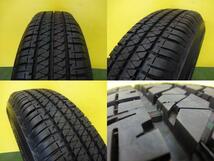 送料無料 中古夏セット ブリヂストン デューラーH/T 195/80R15 2021年製 社外アルミ 6J +0 5H139.7 ジムニーシエラ イメージチェンジ 埼玉_画像8