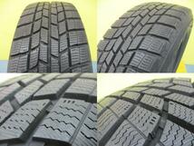 カローラクロス 冬タイヤ 4本 215/60R17 96Q グッドイヤー アイスナビ6 + 新品 社外 アルミ Exchanger デュアリス プレサージュ 足利_画像9