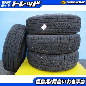 ★いわき★ 軽自動車 デイズ N-BOX スペーシア タント 等に 155/65R14 BLIZZAK VRX2 中古スタッドレスタイヤ 4本 送料無料！