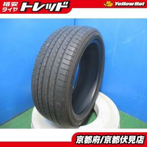 1本 バリ山!! 2021年製 中古 夏 サマータイヤ ヨコハマ BluEarth RV-02 215/45R18 93W SAI ノア ヴォクシー アクセラ アテンザなどに