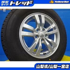 アウトランダーデリカＤ5 215/70R16 スタッドレスセット【中古】ミツビシ純正16x6.5+38 5H114.3【新品】2022年製 グッドイヤーアイスナビSU