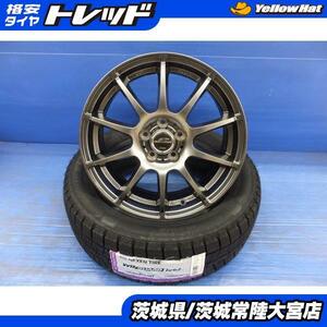 新品スタッドレス 中古ホイールセット 23年製 ネクセン ウィンガードアイス2 195/60R16 シュナイダー 16インチ 6.5J+48 ウィッシュ等